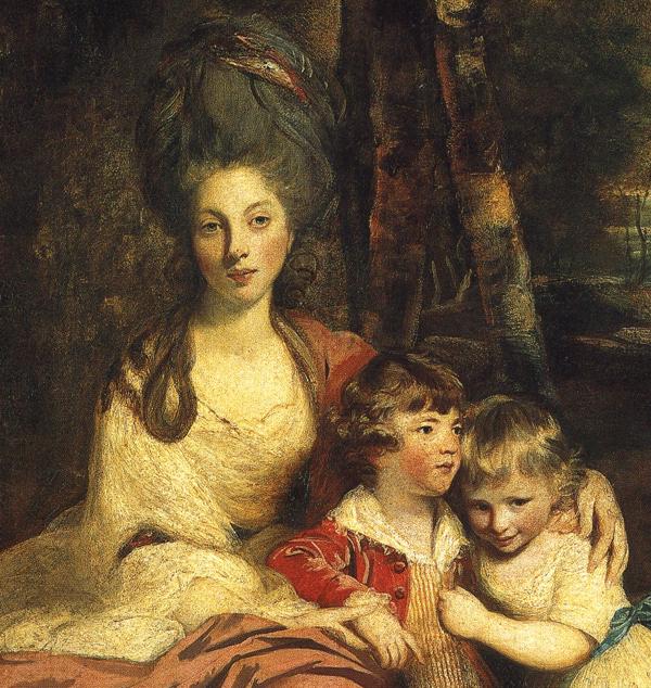 Oil painting:Lady Elizabeth Delm