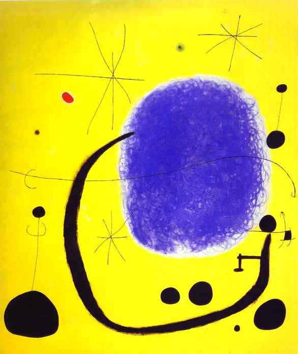 Oil painting:The Gold of the Azure. 1967