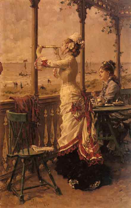 Oil painting for sale:On The Lookout