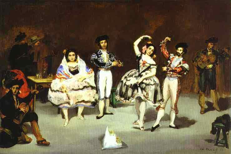 The Spanish Ballet. 1862