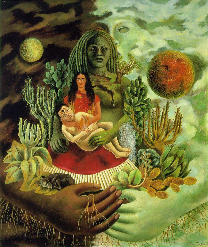 The Love Embrace of the Universe the Earth Mexico Me Diego and Mr Xolotl