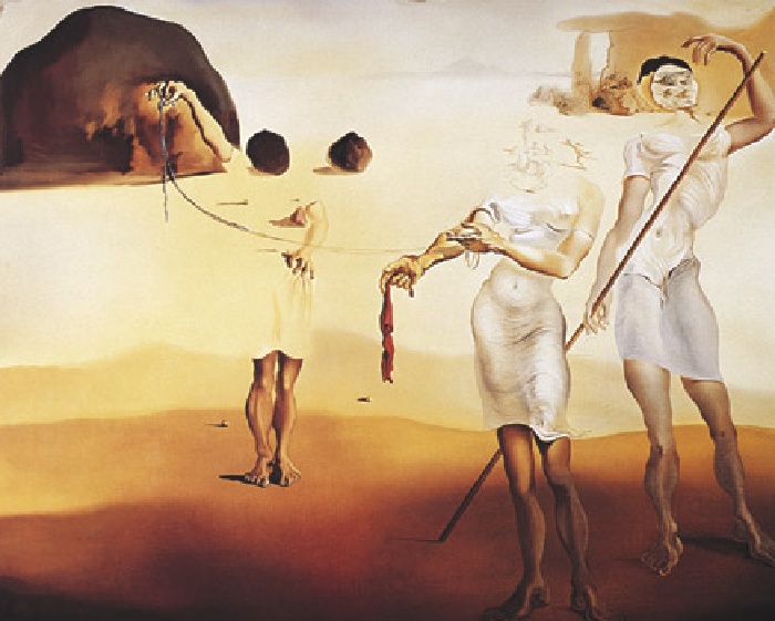 Enchanted Beach with Three Fluid Graces