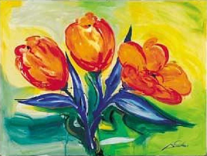 Orange Tulips