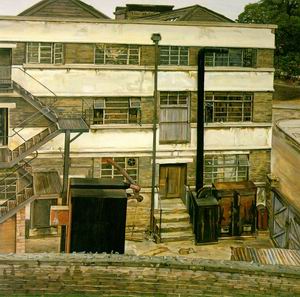 Factory in North London 1972
