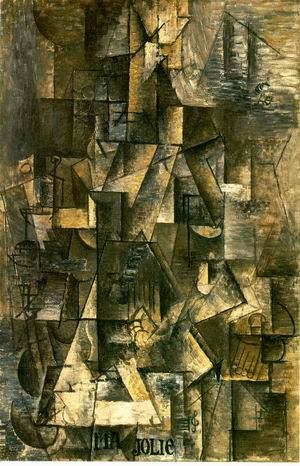 Ma Jolie (Woman with a Zither or Guitar) 1911-1912