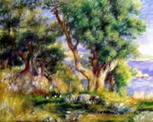 Landscape on the Coast,near Menton, 1883