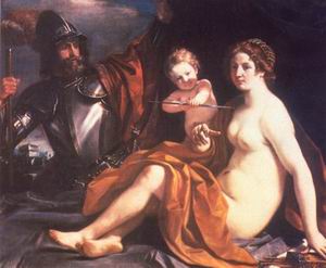 Venus, Mars and Cupid 1633