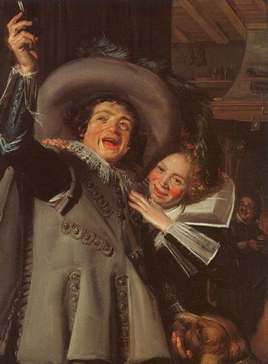 Young Man and Woman in an Inn 1623