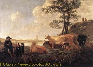 Landscape near Rhenen 1650-55