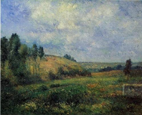 Camille Pissarro - Landscape, near Pontoise