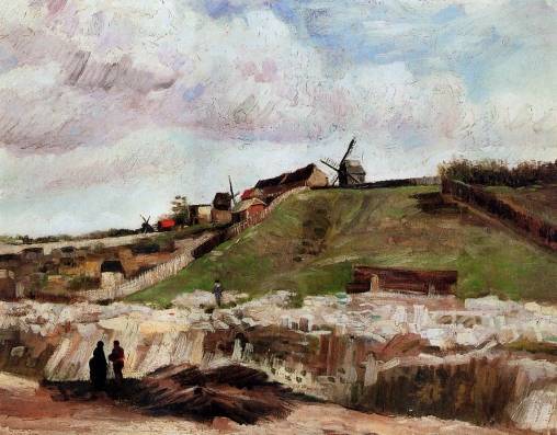 Vincent van Gogh - Montmartre - Quarry, the Mills 2
