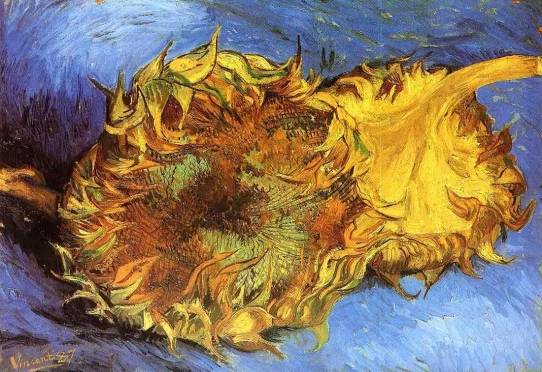 Vincent van Gogh - Two Cut Sunflowers 1