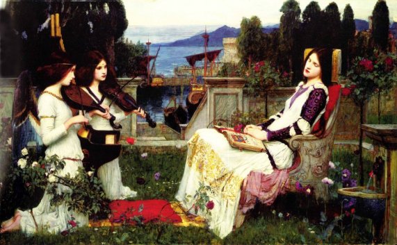 John William Waterhouse - Saint Cecilia