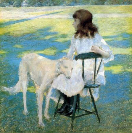 William Merritt Chase - Good Friends