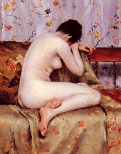 William Merritt Chase - Modern Magdalen
