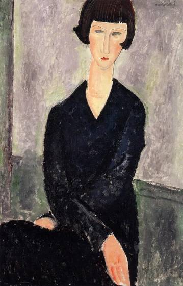 Amedeo Modigliani - The Black Dress