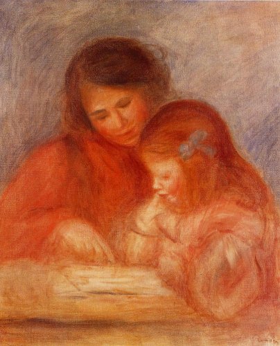Pierre-Auguste Renoir - The Lesson