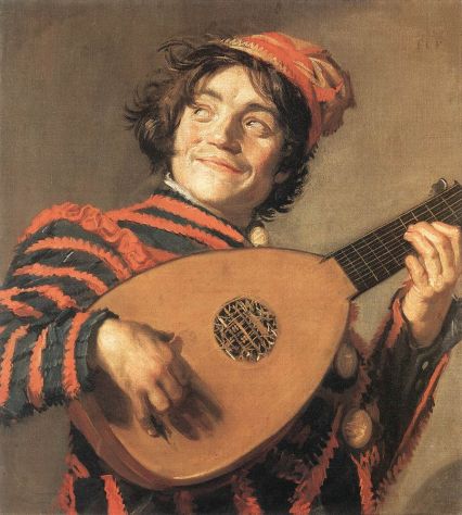 Frans Hals - Buffoon Playing a Lute