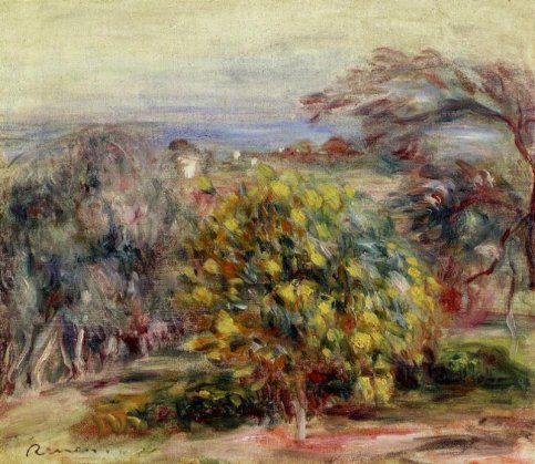 Pierre-Auguste Renoir - Landscape at Collettes