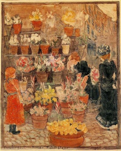 Rome - Flower Stall