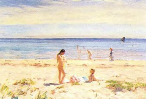 Bathing Children