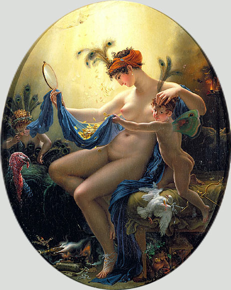Portrait of Mlle Lange as Danae, 1799