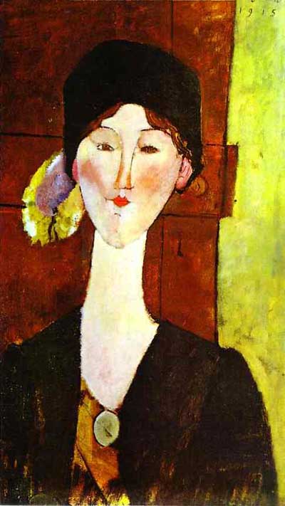 Amedeo Modigliani Beatris Hastings Oil Painting