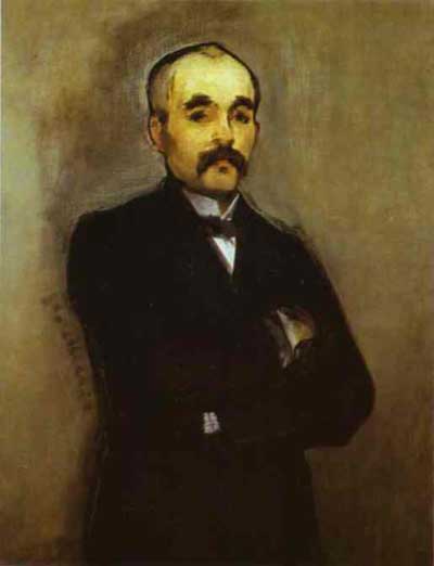 Edouard Manet Georges Clemenceau Oil Painting