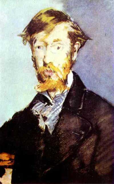 Edouard Manet Portrait of George Moore Oil Painting