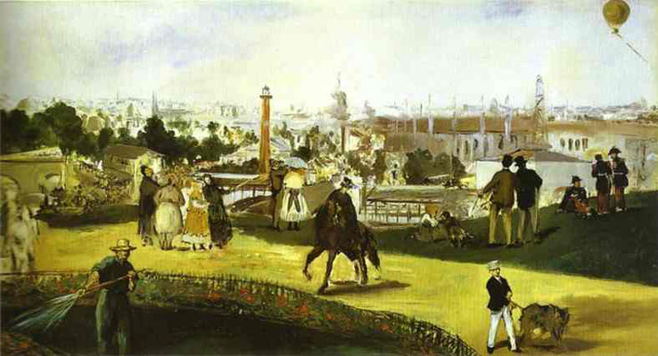 Edouard Manet The Universal Exhibition L Exposition universelle de 1867 Oil Painting