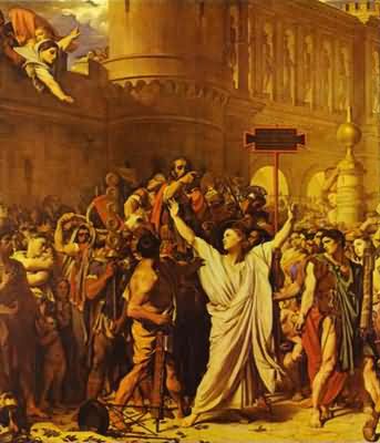Jean Auguste Dominique Ingres Martyrdom of St Symphorien Oil Painting
