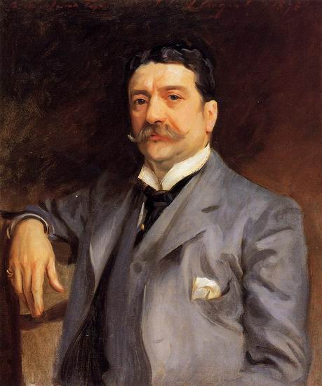 Alma Tadema Portrait of Louis Alexander Fagan