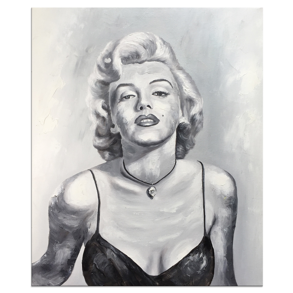 Oil Paintings Hand Painted on Canvas Wall Art Modern Contemporary Abstract Marilyn Monroe Artwork