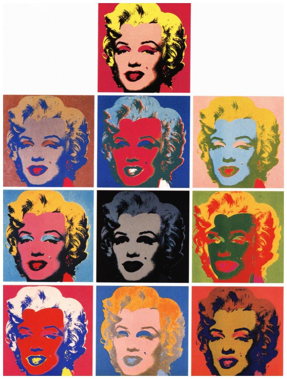 pop art Monroe