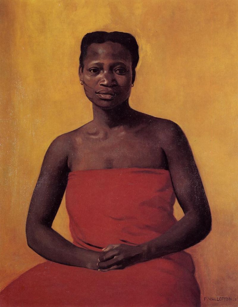 Seated Black Woman