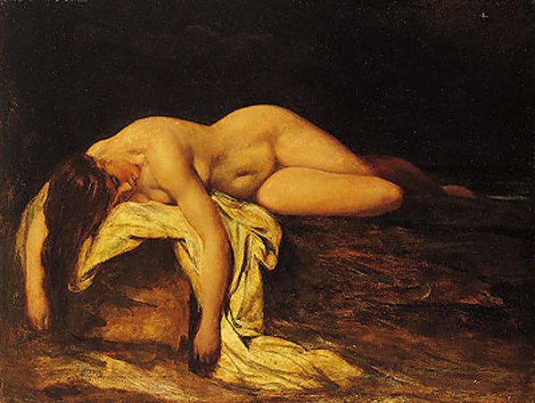 Nude Woman Asleep
