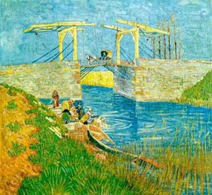 Vincent van Gogh The Langlois Bridge April 1998