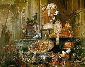 Commissions Gallery Boel, Large Vanitas Still Life