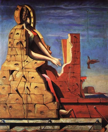 Max Ernst St. Cecilia (The Invisible Piano), 1923