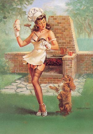 Pin Ups Barbecutie