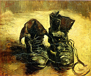 Vincent van Gogh A Pair of Shoes 1886