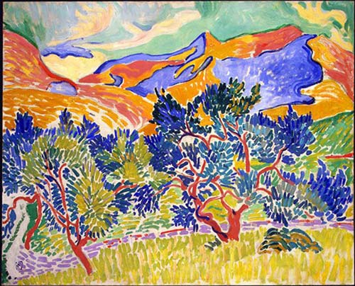 Mountains at Collioure