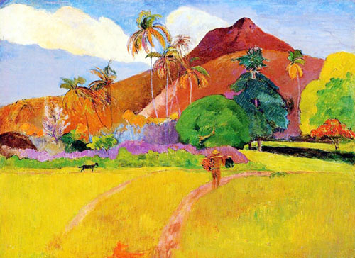 Mountains in Tahiti