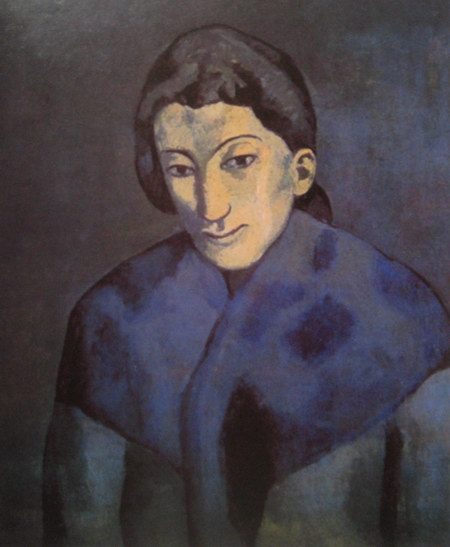 Pablo Picasso Woman with a shawl