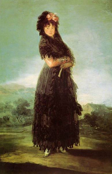 Portrait of Mariana Francisco Goya oil painting