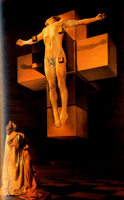 Salvador Dali Christ on the cross