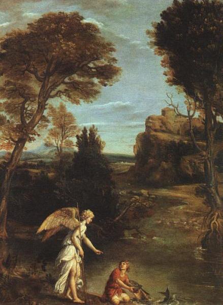 Landscape with Tobias Laying Hold of the Fish