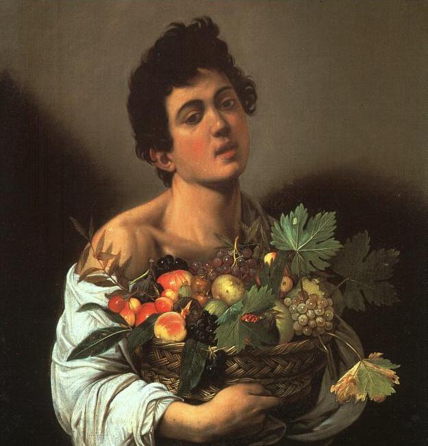 Youth with a Flower Basket