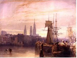 European city landscape