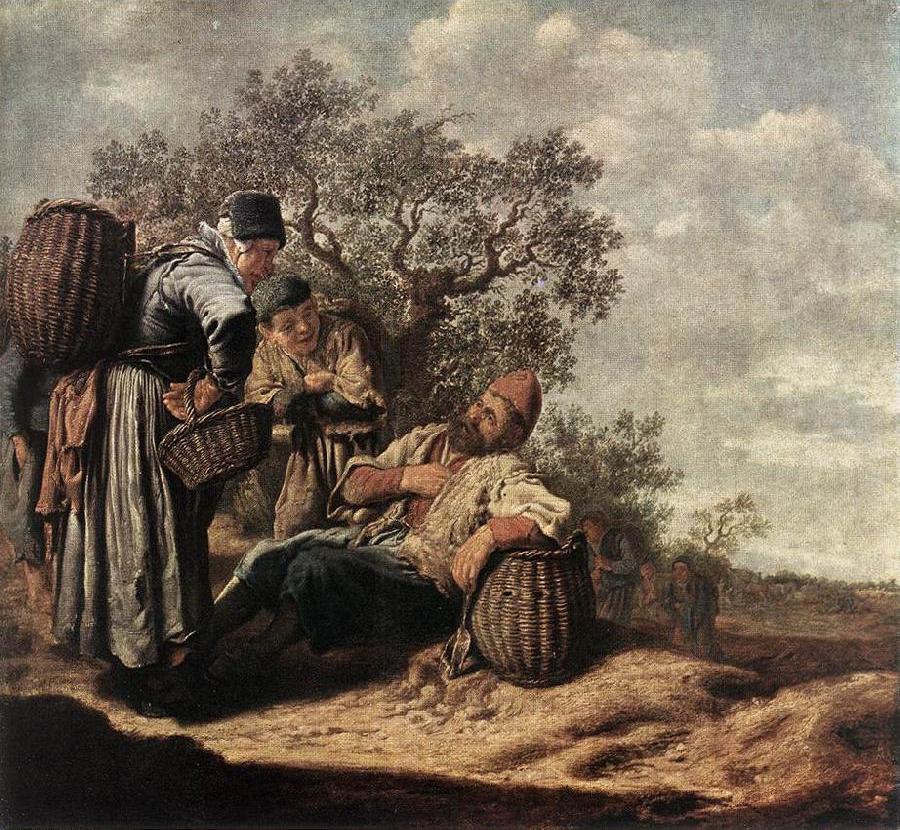 Landscape with Conversing Peasants sg
